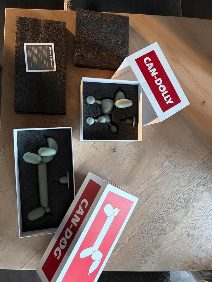 Fatboy Can-Dog & Can-Dolly Kaarsenstandaards, Huis en Inrichting, Woonaccessoires | Kandelaars en Kaarsen, Zo goed als nieuw, Minder dan 25 cm