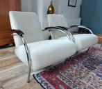 2 x Gelderland Deco Lounge Chair 5470 by Jan des Bouvrie, Ophalen, 75 tot 100 cm, 50 tot 75 cm