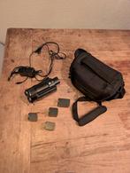 Sony FDR-AX53 Camcorder + 4 batterijen + opbergtas + lader, 20x of meer, Ophalen of Verzenden, Zo goed als nieuw, Sony