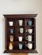 Prachtige vintage wandkast | messing details |t.e.a.b|, Ophalen