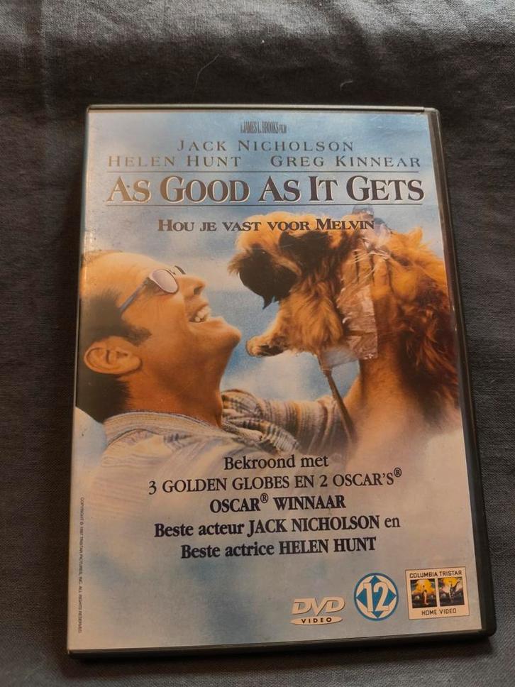 As good as it gets, Cd's en Dvd's, Dvd's | Komedie, Gebruikt, Romantische komedie, Vanaf 12 jaar, Ophalen of Verzenden