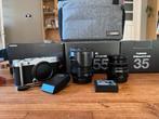 Fujifilm X-A7 + 18-55mm & 35mm lenzen, Compact, Ophalen of Verzenden, Zo goed als nieuw, Fuji