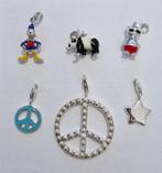 6x THOMAS SABO zilveren (925) bedels/ charms (mogen ook los), 4 bedels of meer, Ophalen, Zo goed als nieuw, Zilver