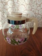 Vintage Randwyck theepot/koffiepot met bloemmotief, Ophalen of Verzenden, Gebruikt
