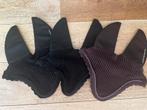 Soundless Oornetje Suede bruin + 2 zwarte maat L/Full/paard, Dieren en Toebehoren, Ophalen of Verzenden, Zo goed als nieuw, Dressuur