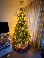 Kunst kerstboom 240 hoog met lampjes, Ophalen, Zo goed als nieuw
