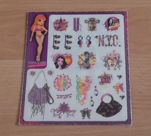 TOPModel Fashion-Stickervel, Hobby en Vrije tijd, Stickers en Plaatjes, Nieuw, Ophalen