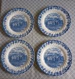 Engels Myott's Country Life Staffordshire 4 dinerborden, Ophalen of Verzenden