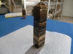 Obelisk chocolade Aragoniet (02), Sieraden, Tassen en Uiterlijk, Edelstenen, Ophalen of Verzenden, Nieuw