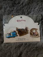 Efteling voertuigen pin set, Verzamelen, Efteling, Verzenden, Zo goed als nieuw, Button of Speldje
