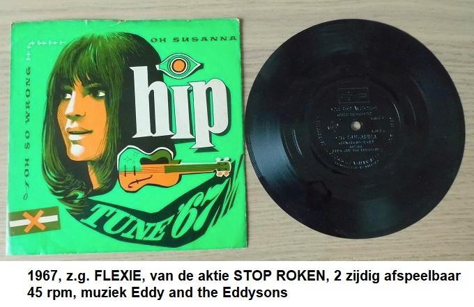 nieuw een reclame flexi uit 1967, aktie niet roken, Cd's en Dvd's, Vinyl | Overige Vinyl, Nieuw in verpakking, Overige formaten