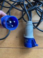 Powercart camping stekker met 15 meter kabel, Verzenden, Zo goed als nieuw