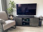 Leuk metalen televisiemeubel, Huis en Inrichting, Kasten | Televisiemeubels, Ophalen, 100 tot 150 cm, Zo goed als nieuw, Minder dan 100 cm