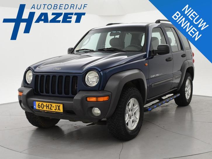 Jeep Cherokee 3.7i V6 AUT. 4WD SPORT PLUS *TREKHAAK 2160 KG*, Auto's, Jeep, Bedrijf, Te koop, Cherokee, 4x4, ABS, Airbags, Airconditioning