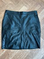 Geisha fake leren rokje mt 36 / S slangenleer, Geisha, Zwart, Ophalen of Verzenden, Zo goed als nieuw