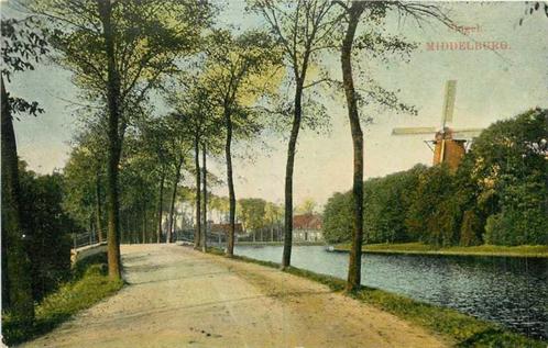 (380-790-005) Middelburg Singel, Verzamelen, Ansichtkaarten | Nederland, Zeeland, Verzenden