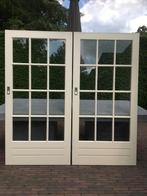 En Suite  deuren / dubbele deuren, Gebruikt, Binnendeur, 200 tot 215 cm, 80 tot 100 cm