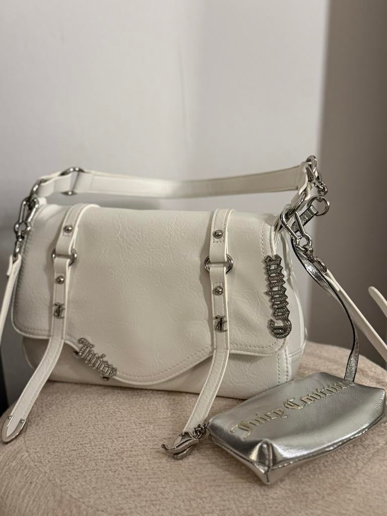 Nieuwe Juicy Couture Witte Handtas, Sieraden, Tassen en Uiterlijk, Tassen | Damestassen, Ophalen of Verzenden, Nieuw, Wit, Handtas