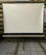 Projectiescherm 153 x 144, Ophalen, Handmatig, Gebruikt