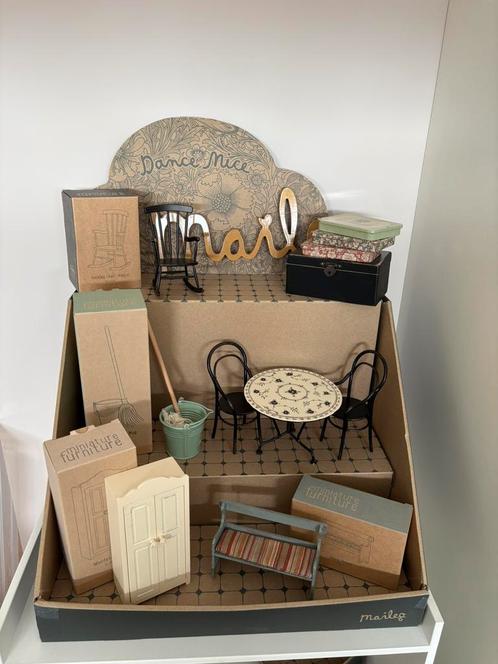 Maileg meubels, Verzamelen, Poppenhuizen en Toebehoren, Zo goed als nieuw, Poppenhuis, Ophalen of Verzenden