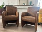 Gratis eetkamerstoelen direct op te halen!, Huis en Inrichting, Stoelen, Ophalen, Bruin, Klassiek, Leer