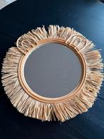 Atmosphera Kids Raffia spiegel voor kinderkamer leeuw 38cm, Huis en Inrichting, Woonaccessoires | Spiegels, Minder dan 50 cm, Rond