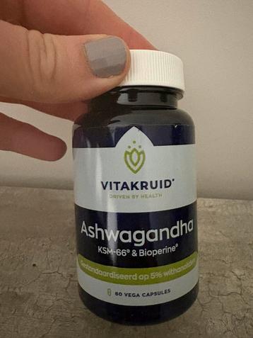 Vitakruid Ashwagandha vol - zie datum potje! beschikbaar voor biedingen