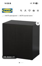 4 IKEA Besta deurtjes - zwart/bruin, Ophalen