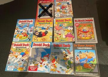 9 vakantie/winter Donald Duck en de Zware Jongens boeken beschikbaar voor biedingen