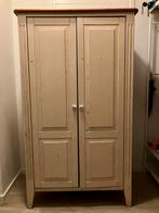 Leuke vintage houten kledingkast, Huis en Inrichting, Kasten | Kledingkasten, Ophalen, Gebruikt, 100 tot 150 cm, 150 tot 200 cm