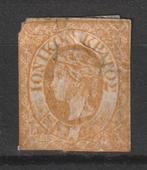 postzegel Ionische Eilanden - # 1 Queen Victoria 1859 (ong!), Postzegels en Munten, Postzegels | Europa | Overig, Corfu, Griekenland
