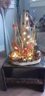 Leuk houdbaar kerststuk op boomschors., Diversen, Kerst, Ophalen