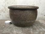 Nanban bonsai schaal pot Ø19,5x11cm ****, Ophalen of Verzenden, Zo goed als nieuw, Overige vormen, Aardewerk