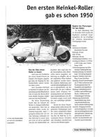 Heinkel, Roller-Moped-Kabine, Verzenden, Nieuw, Dieter Lammerdorf., Merk of Model