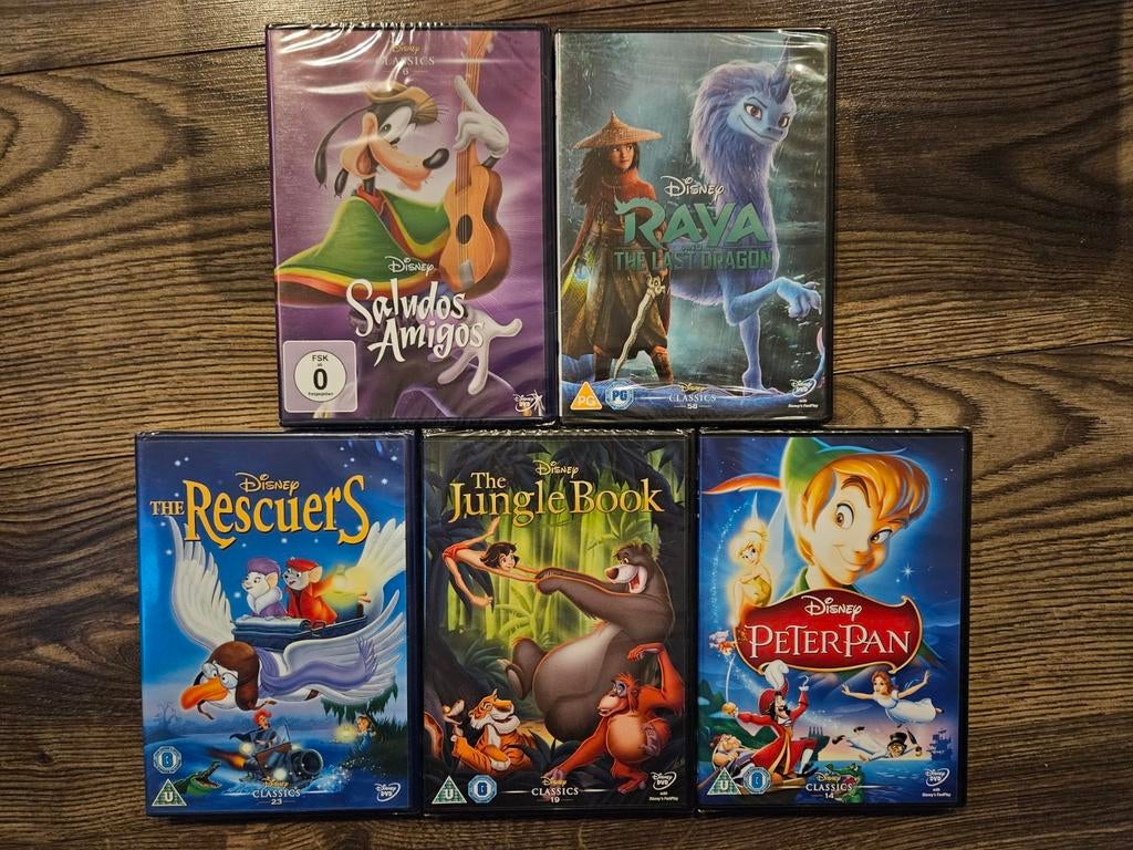 Disney DVD Collectie - Klassiekers voor het hele gezin!, Avontuur, Alle leeftijden, Boxset, Ophalen of Verzenden