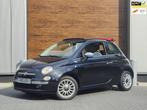 Fiat 500 C 0.9 TwinAir Lounge Navigatie - Spotify - Airco, Auto's, 86 pk, Gebruikt, Cabriolet, Leder en Stof