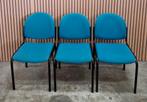 Partij 263 x Vergaderstoelen kantine kantoor stoelen horeca, Ophalen of Verzenden, Zo goed als nieuw, Blauw, Vijf, Zes of meer stoelen