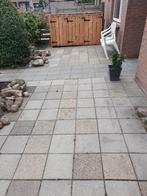 Stoeptegels, Tuin en Terras, Tegels en Klinkers, Ophalen, Gebruikt, 10 m² of meer, Beton