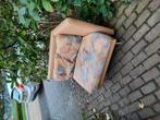 Vintage leolux fauteuil, Huis en Inrichting, Ophalen, Gebruikt, 50 tot 75 cm, Leer