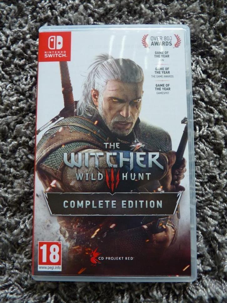 The Witcher III Wild Hunt alle DLC's en uitbreidingen Switch, Spelcomputers en Games, Games | Nintendo Switch, Zo goed als nieuw