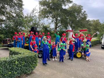 Loopgroep, optocht, carnaval Mario Kart beschikbaar voor biedingen