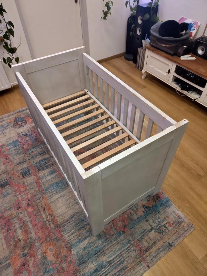 Bopita Ledikant 120x60 cm, Kinderen en Baby's, Kinderkamer | Bedden, Gebruikt, Minder dan 140 cm, Minder dan 70 cm, Lattenbodem