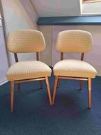 Vintage stoelen 1957, Ophalen, Hout, Gebruikt, Twee