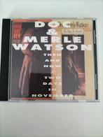 Doc & Merle watson then and now two days in november, Verzenden, 1960 tot 1980, Zo goed als nieuw, Blues
