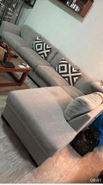 Hoek bank, Huis en Inrichting, Banken | Bankstellen, Ophalen of Verzenden, Zo goed als nieuw, Stof, Minder dan 150 cm