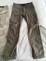 G star raw G Raw cargo broek 31/34 en 30/34, Ophalen, Zo goed als nieuw, Overige maten, Beige