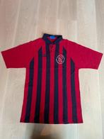 Orgineel rood/donker blauw Ajax vrijetijdsshirt, Verzamelen, Sportartikelen en Voetbal, Shirt, Gebruikt, Ophalen of Verzenden
