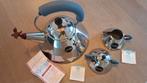 Alessi theepot 9093 suikerpot 172 melkan 199., Ophalen of Verzenden, Nieuw