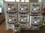 kruiden-ladenkastje, Ophalen, Aardewerk, Overige stijlen, Overige typen