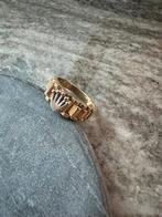 14k gouden Rolex ring met witgoud, Ophalen of Verzenden, Zo goed als nieuw